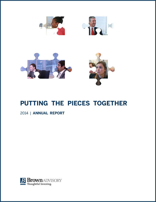 2014 Annual Report, Brown Advisory