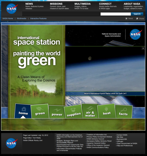 ISS: Painting the World Green, NASA