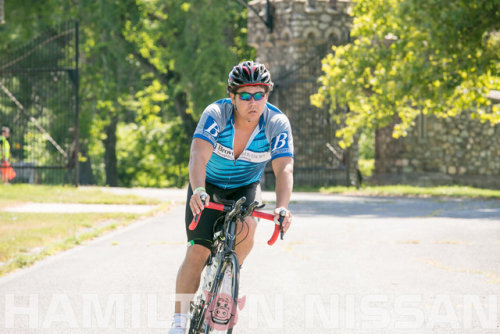 Adam at the Fort Ritchie Olympic Triathlon, 2015