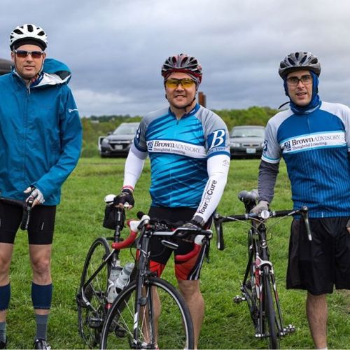 Adam at the Tour de Cure, 2017